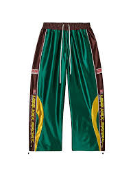 Vale Green Brown Track Pants