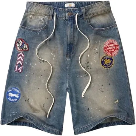 Vale Blue Denim Paradise Jorts