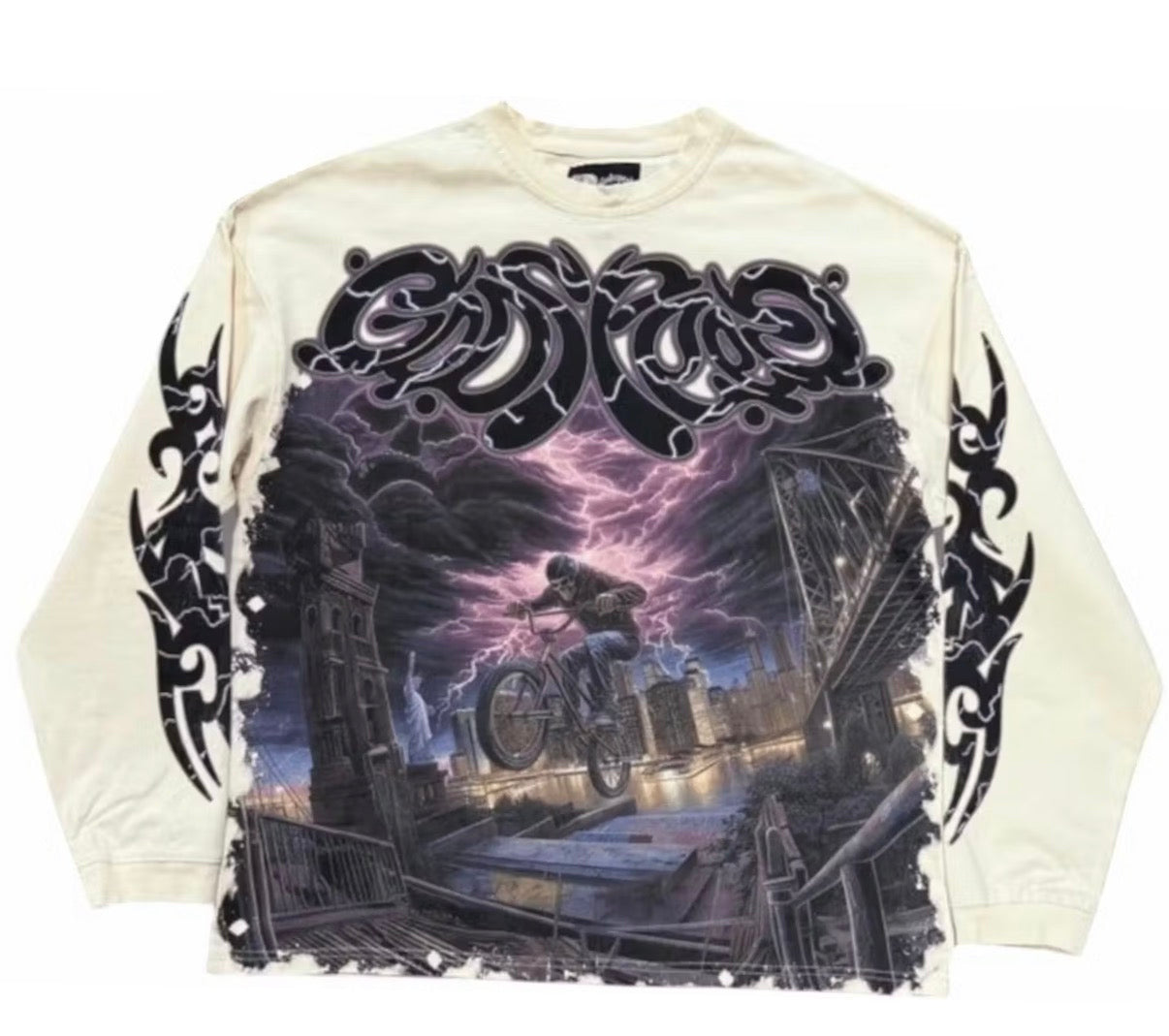 Godspeed White B.M.x LongSleeve