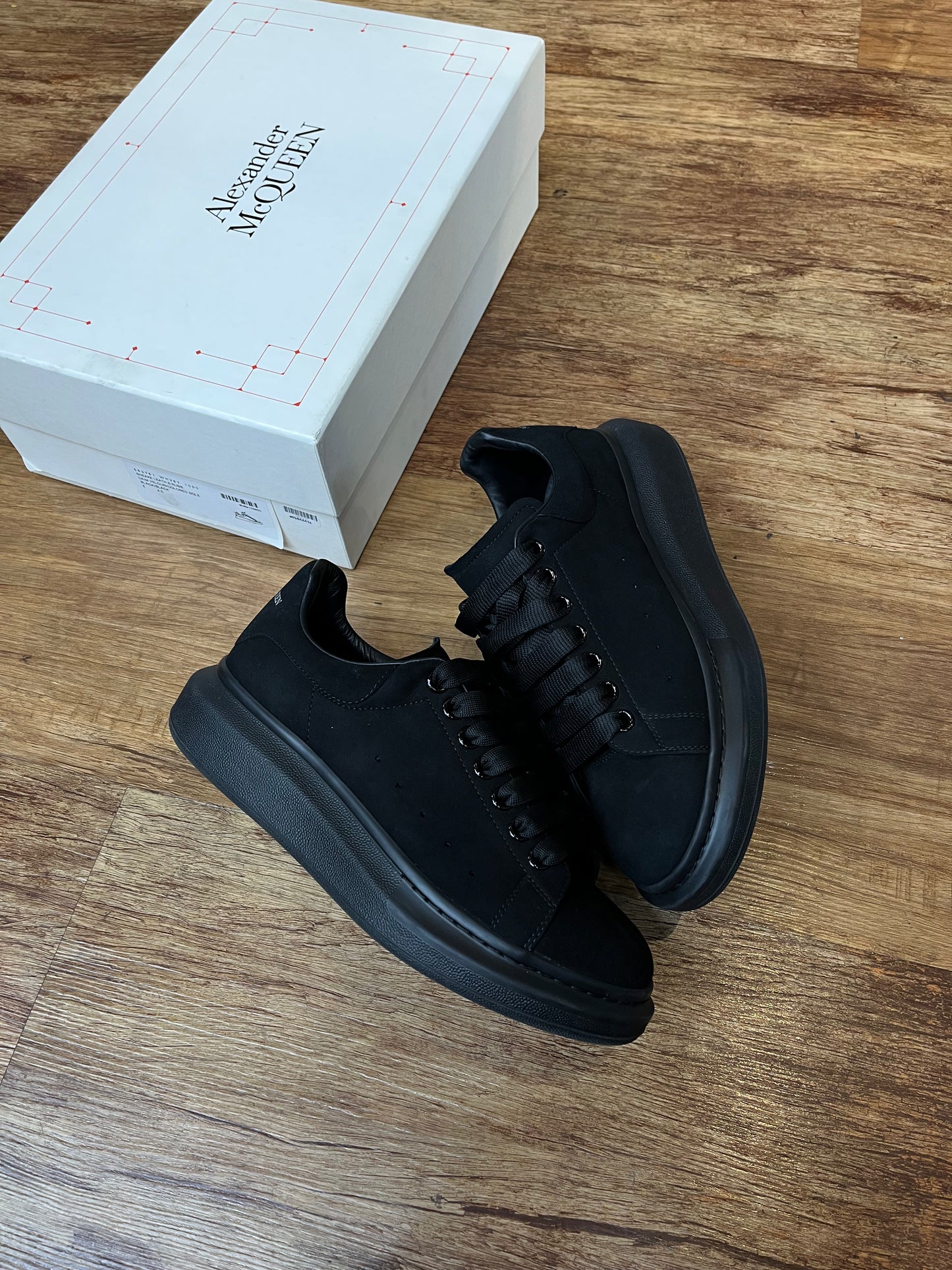 Black Alexander McQueens pre-owned