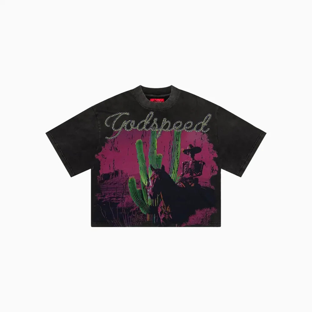 Godspeed black desert cowboy tee