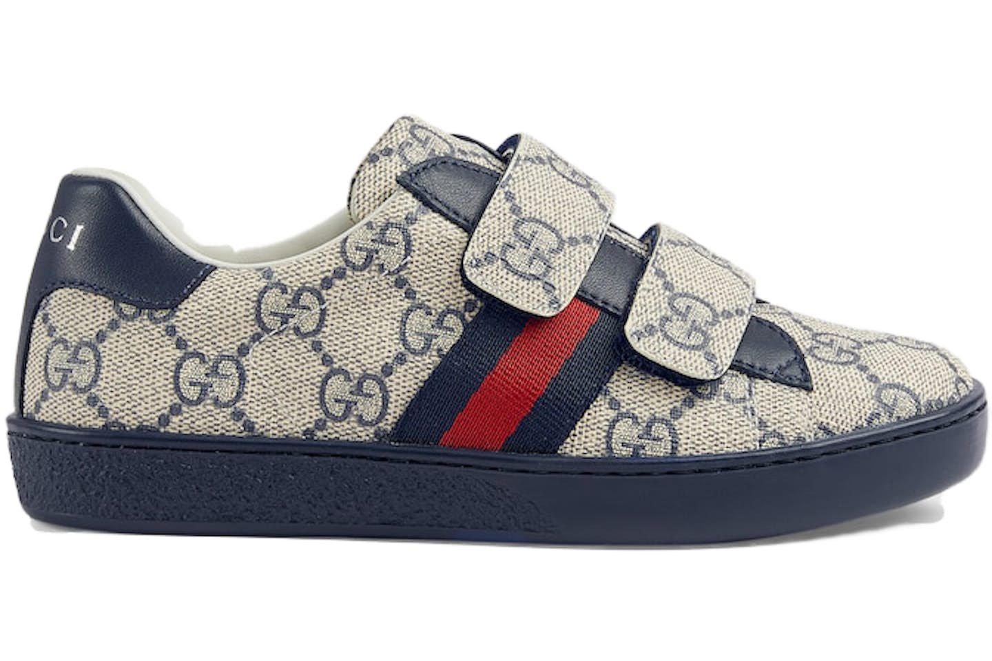 Gucci Ace Strap Sneaker
Blue Grey (Kids)