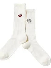 Kaws White Lips Socks