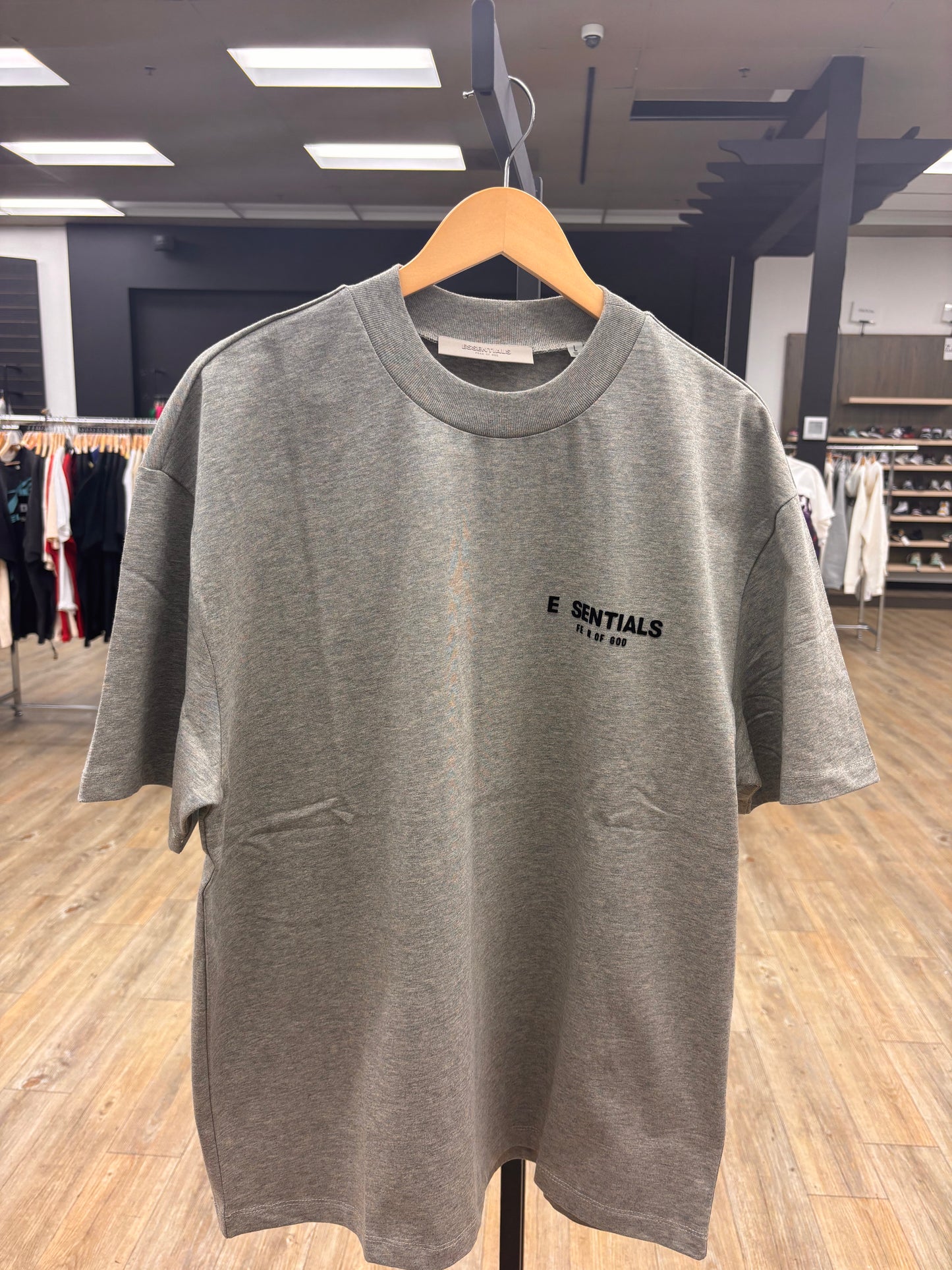 Essentials Dark Oatmeal (Defect) Tee