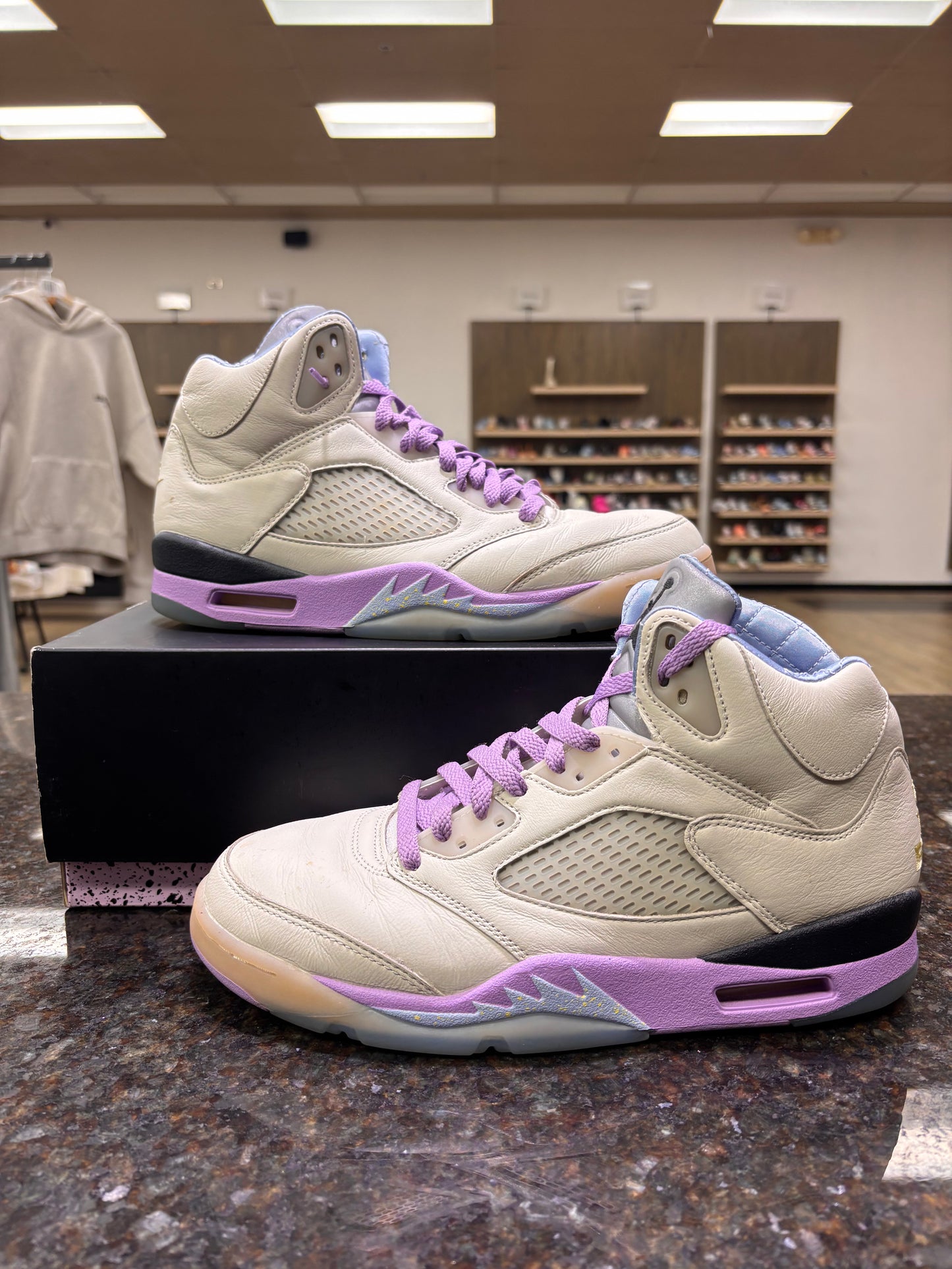 Jordan 5 DJ Khaled We The Best Sail used with box
