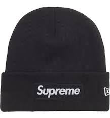 Supreme Box Black New Era Beanie