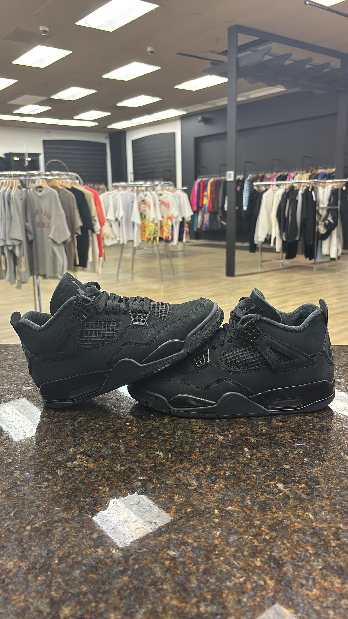 Jordan 4 Black Cat USED NO BOX