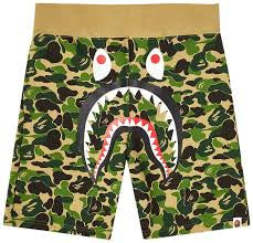Bape Green Camo Shorts