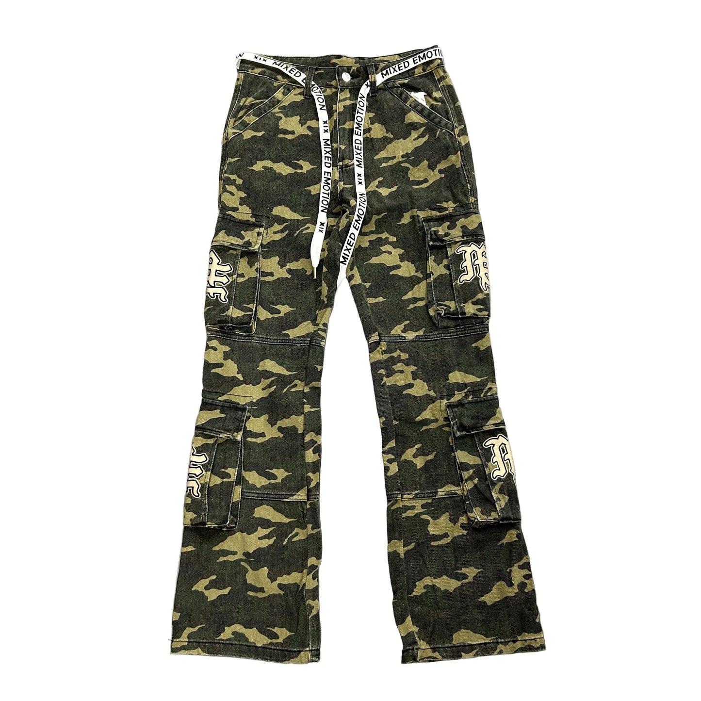 Mixed Emotions Camo Denim Jeans