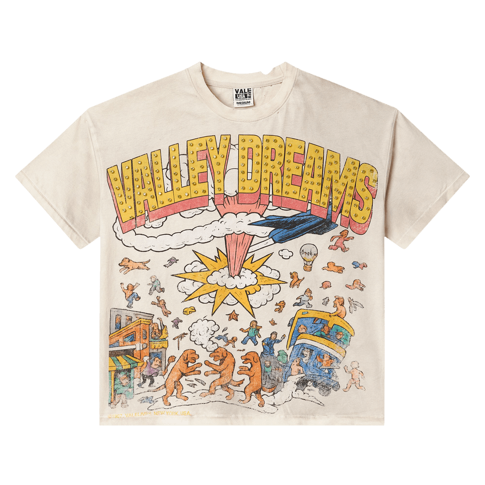 Vale Forever Chaos Bling Tan Tee