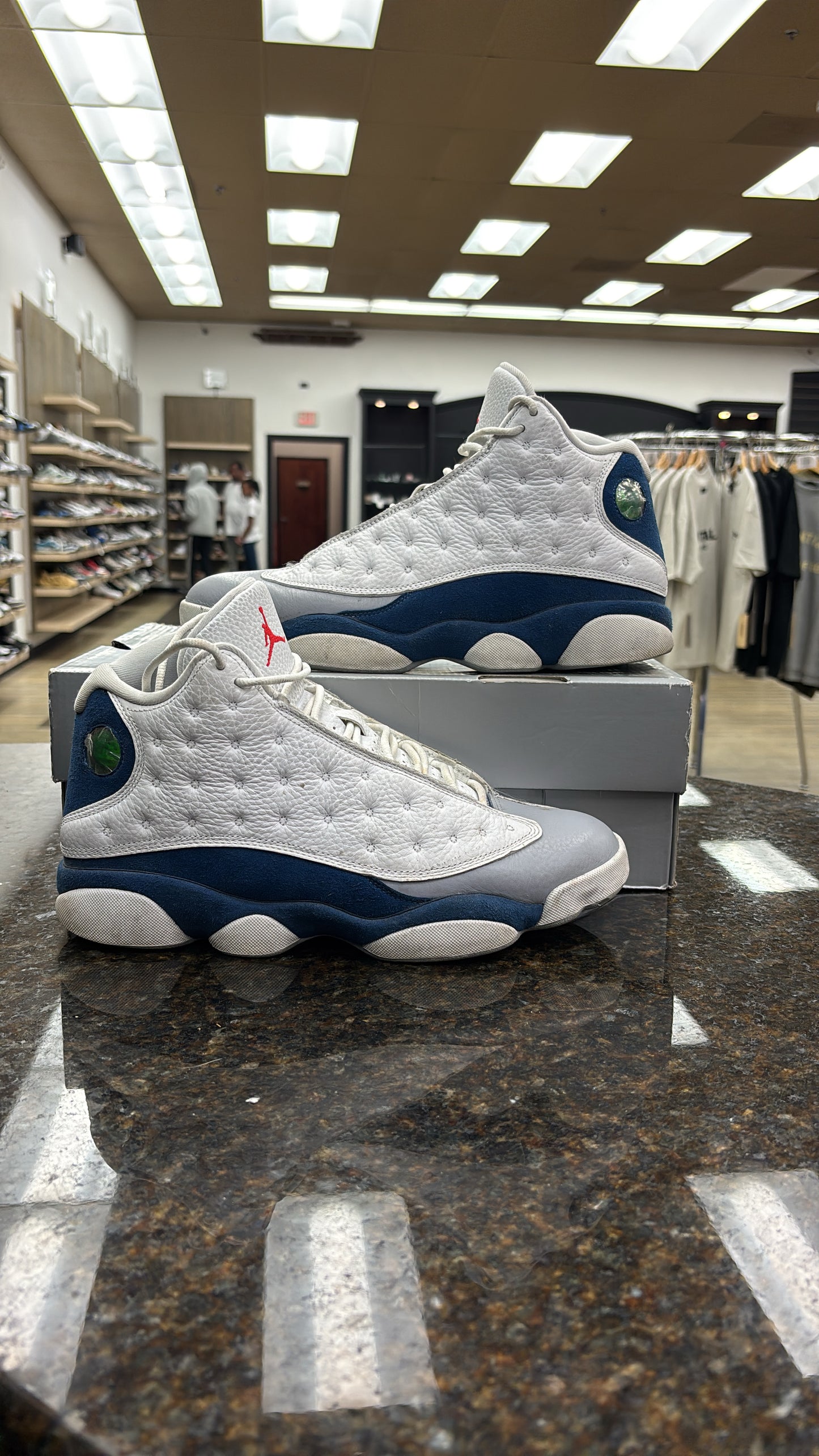 Jordan 13 French blue preowned with box