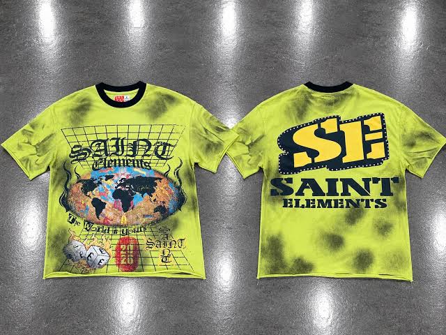 Saints Elements Green World Tee