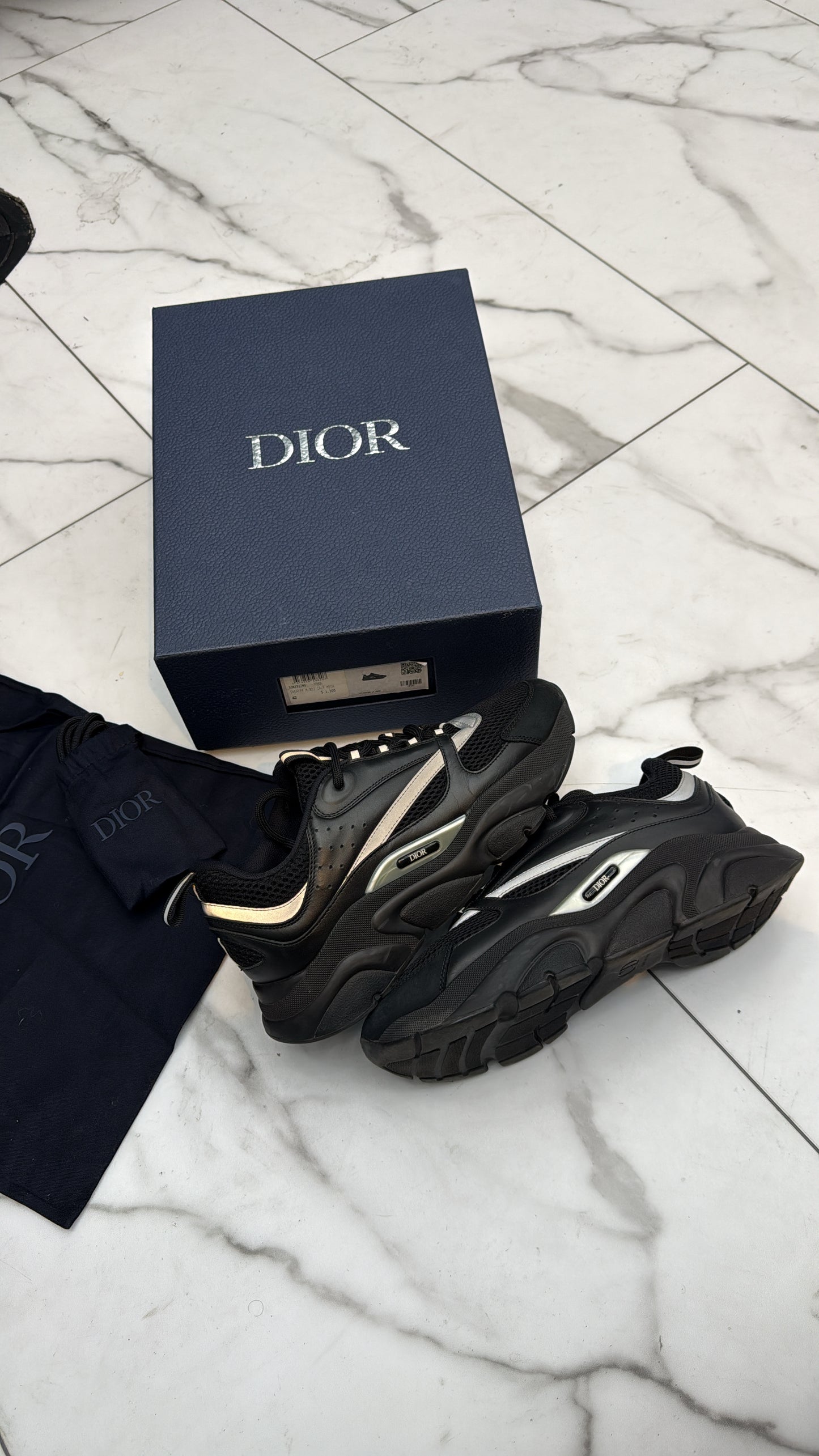 Dior B22 Black USED With Box
