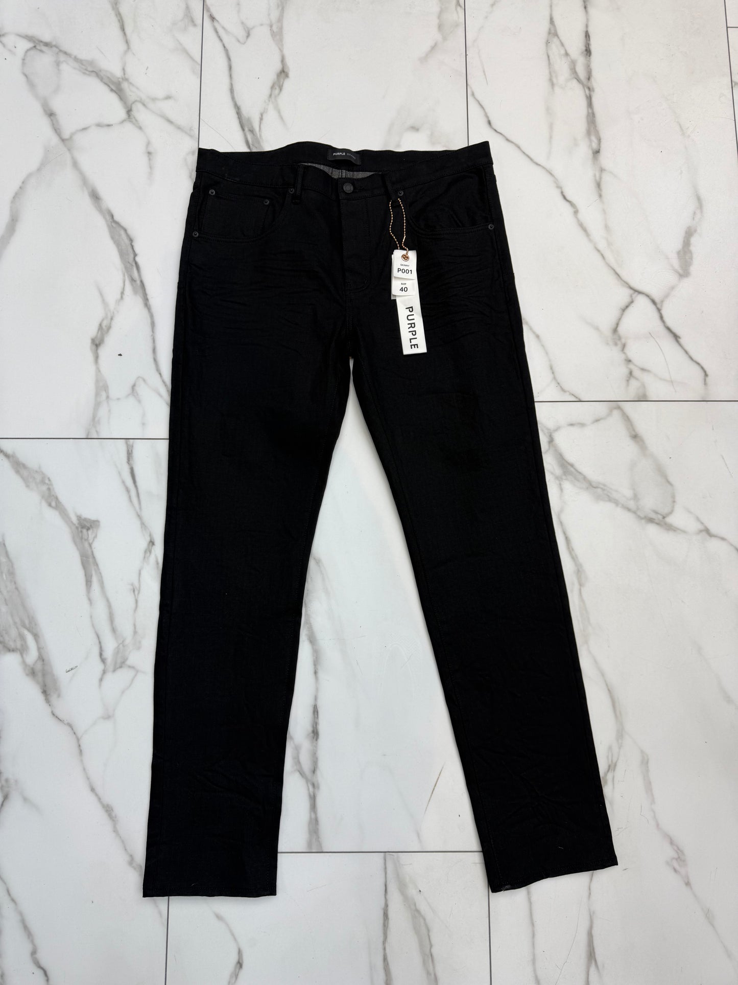 Purple ‘Black P001’ Jeans