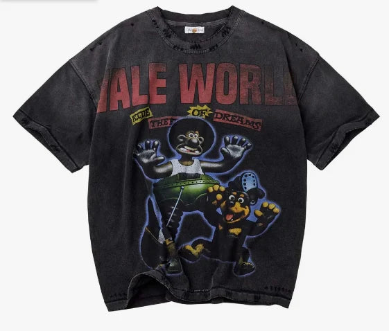 Vale World “Ride The Dreams” Black Tee