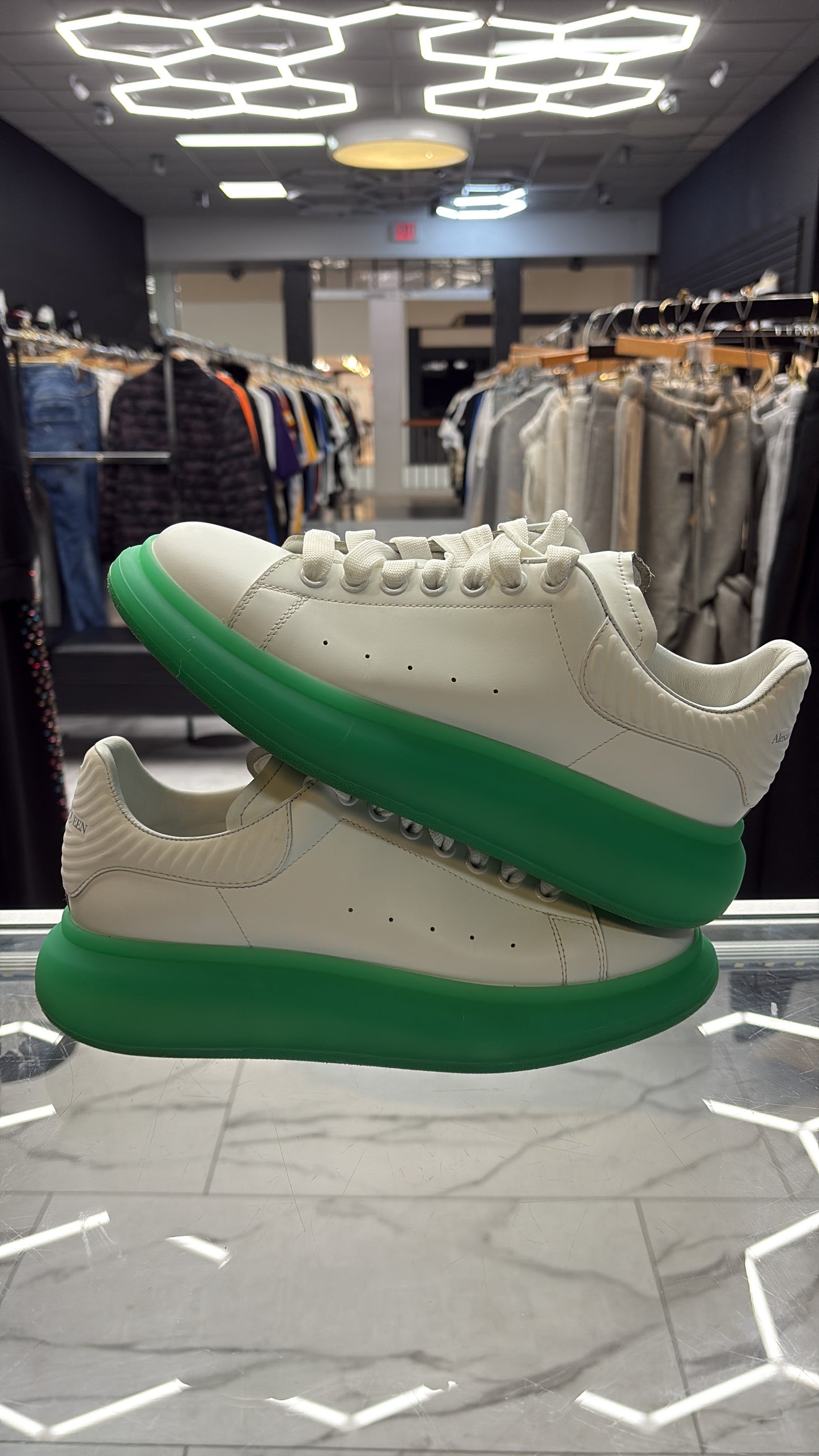 Alexander McQueen Green Bottom USED NO BOX