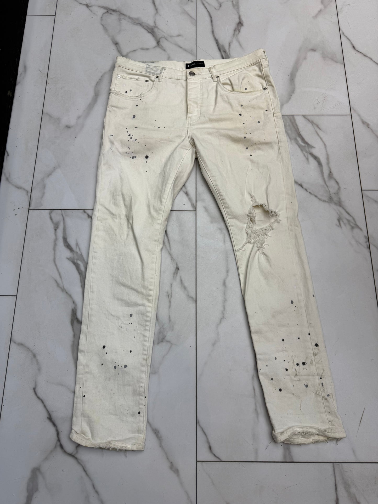 Purple Jeans ‘White’ PRE-OWNED