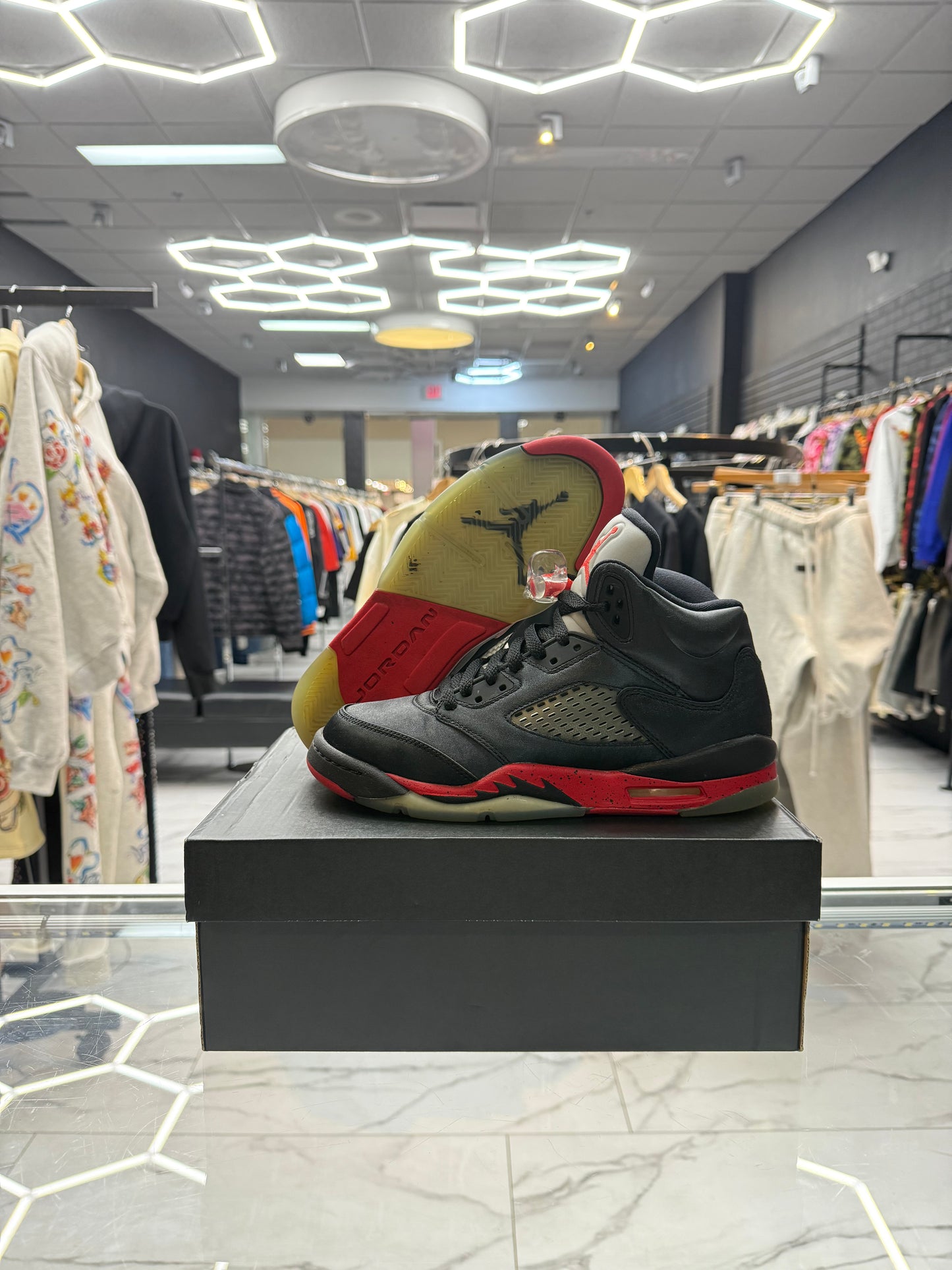 Jordan 5 ‘Satin Bred’ W Replacement Box