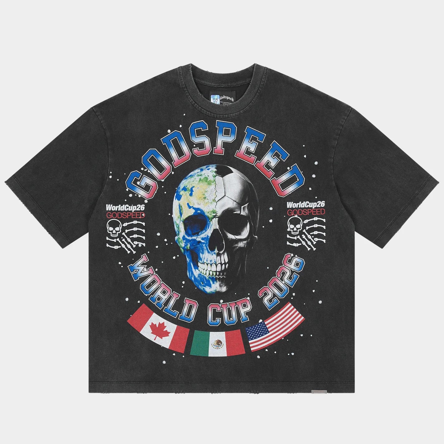 Godspeed Plant Futbol (Black) Tee