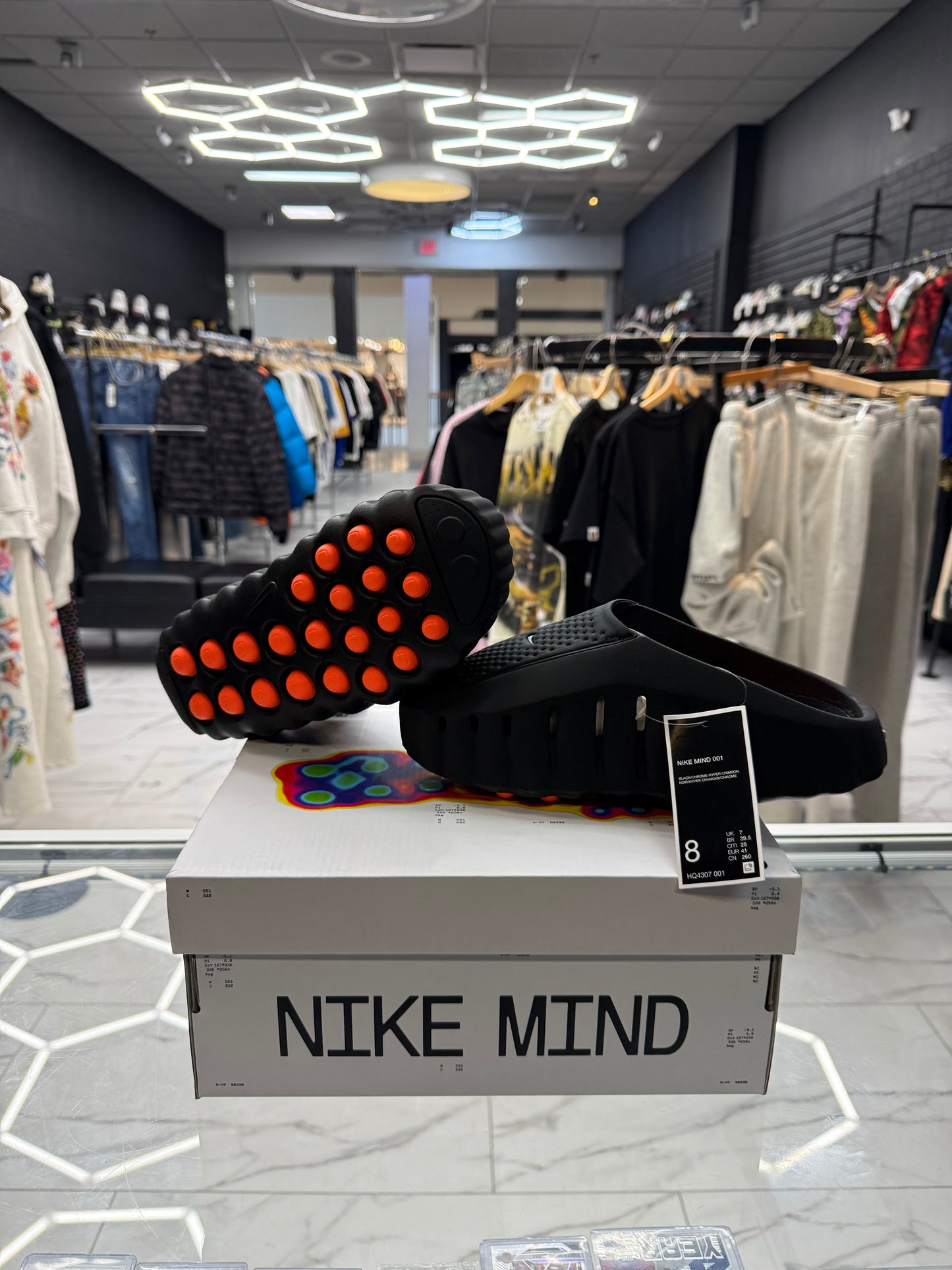 Nike 001 ‘Black Metallic’ Slides
