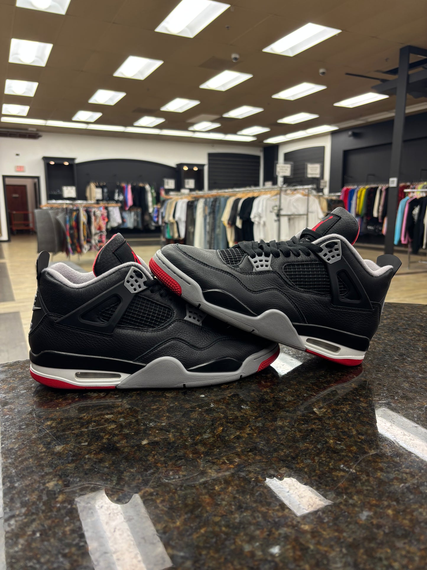 Jordan 4 Bred Reimagined Used No Box