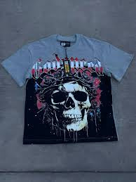 Godspeed Grey Skeleton Tee