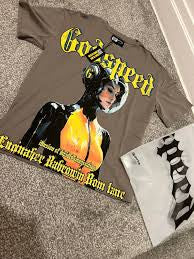 Godspeed Brown AI Tee