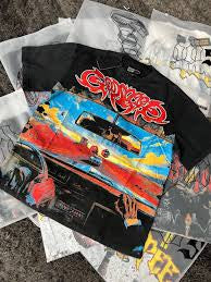 Godspeed On the run Black Tee