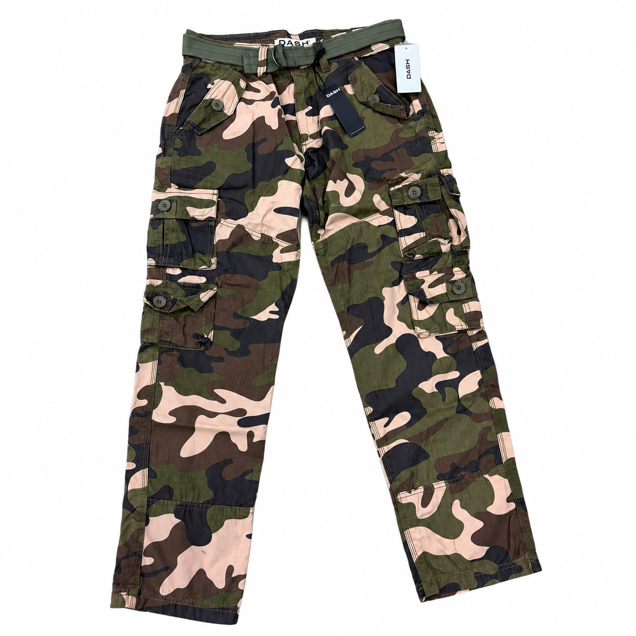 Dash Denim Camo Cargo Pants