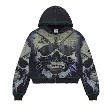 Vale Forever Gravedigger Zip Up hoodie