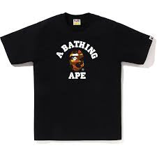 Bape Black Mustard Camo Tee