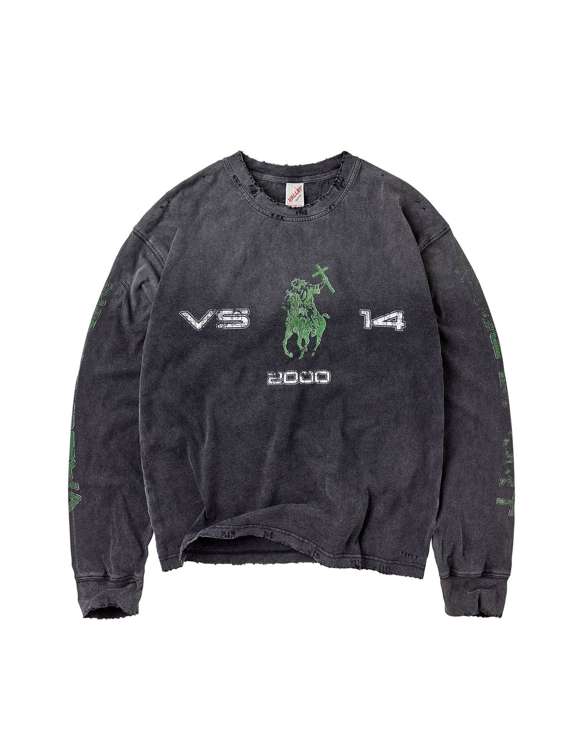 VALE FOREVER CRUSADER LongSleeve TEE BLACK