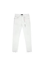 Purple Jeans Optic White