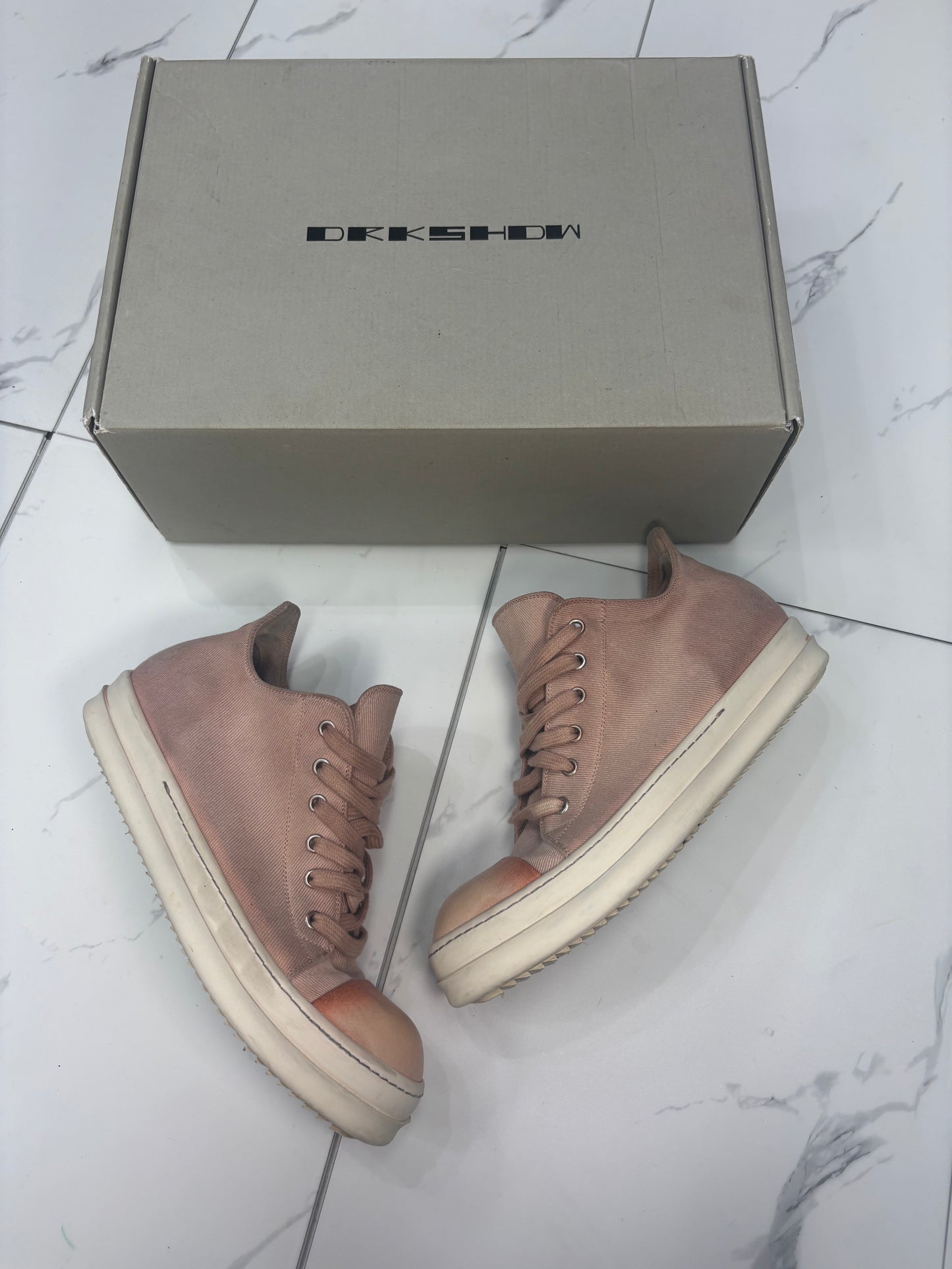 Pink Rick Owen’s Used With Box