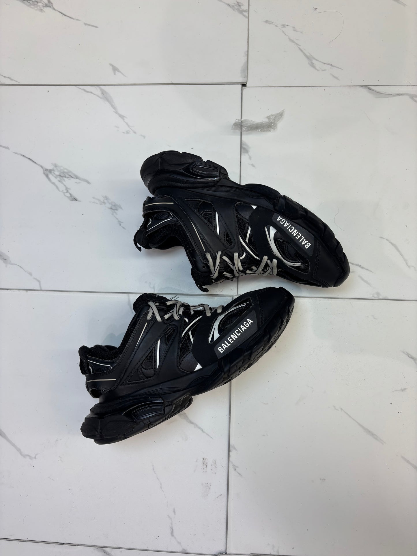 Balenciaga Track Black/White Used With No Box No Insole