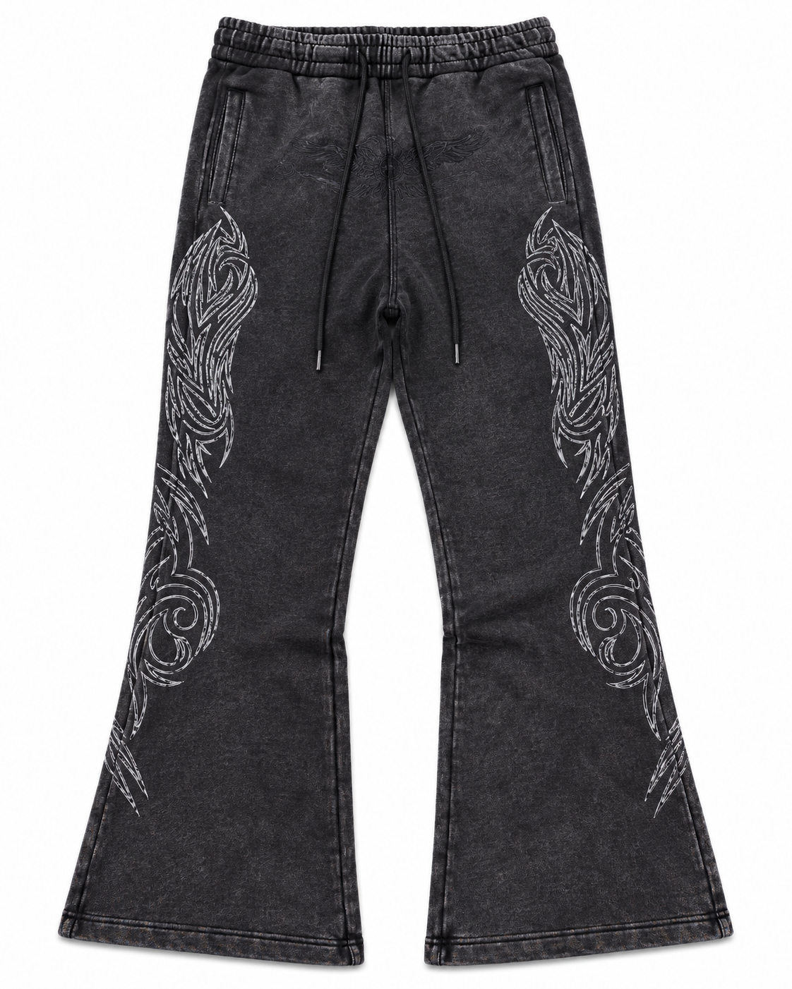 OWC Black Wing Rhinestone SweatPants