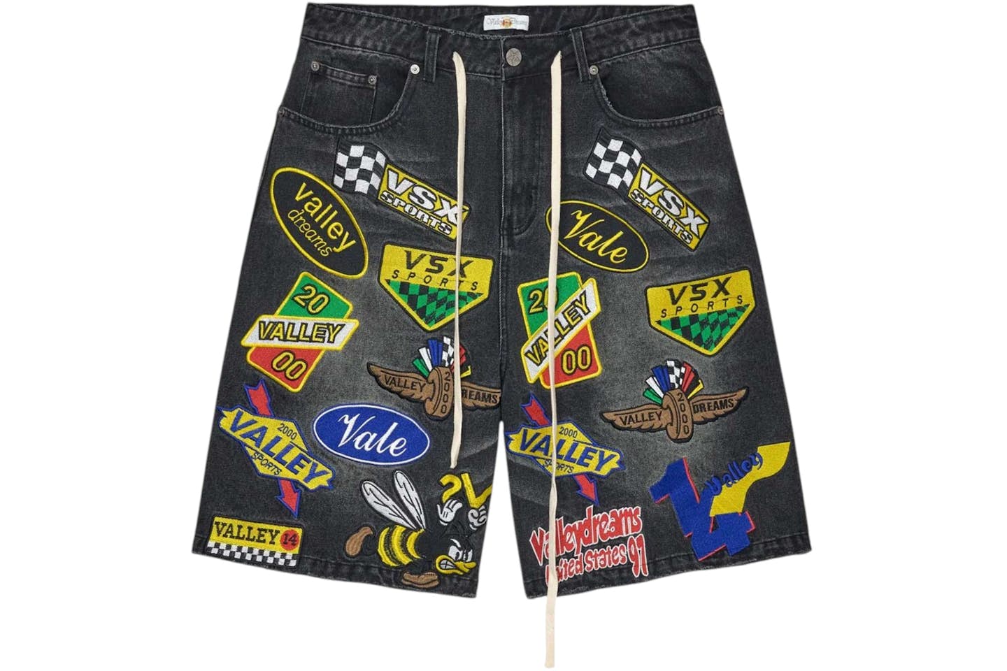 Vale Forever Passport Jorts
Black