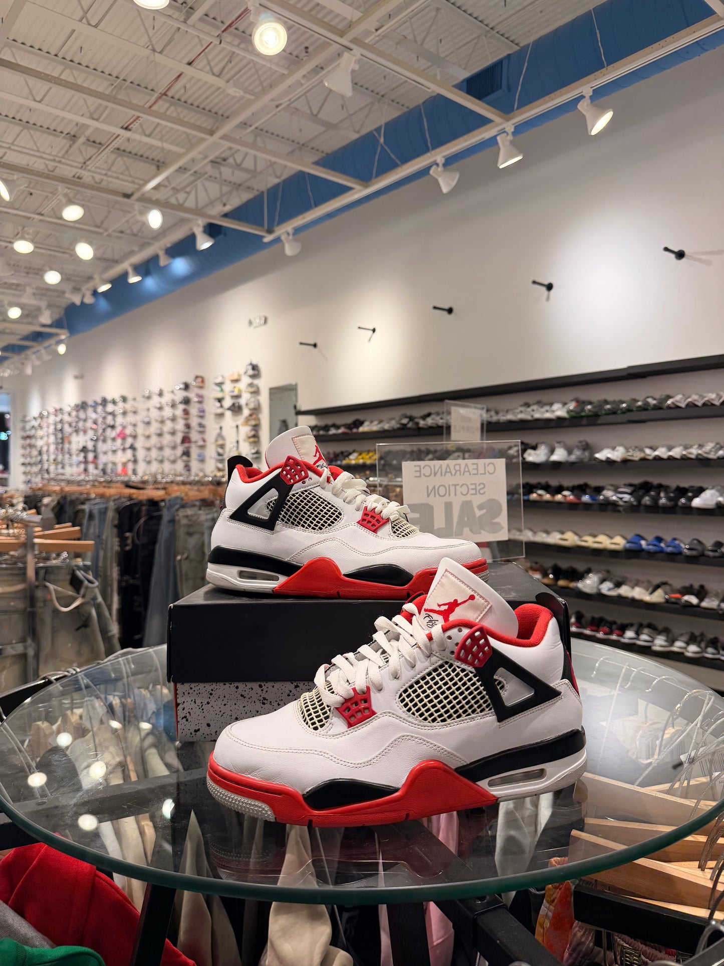 Nike Air Jordan 4 Retro “Fire Red” Used With Box