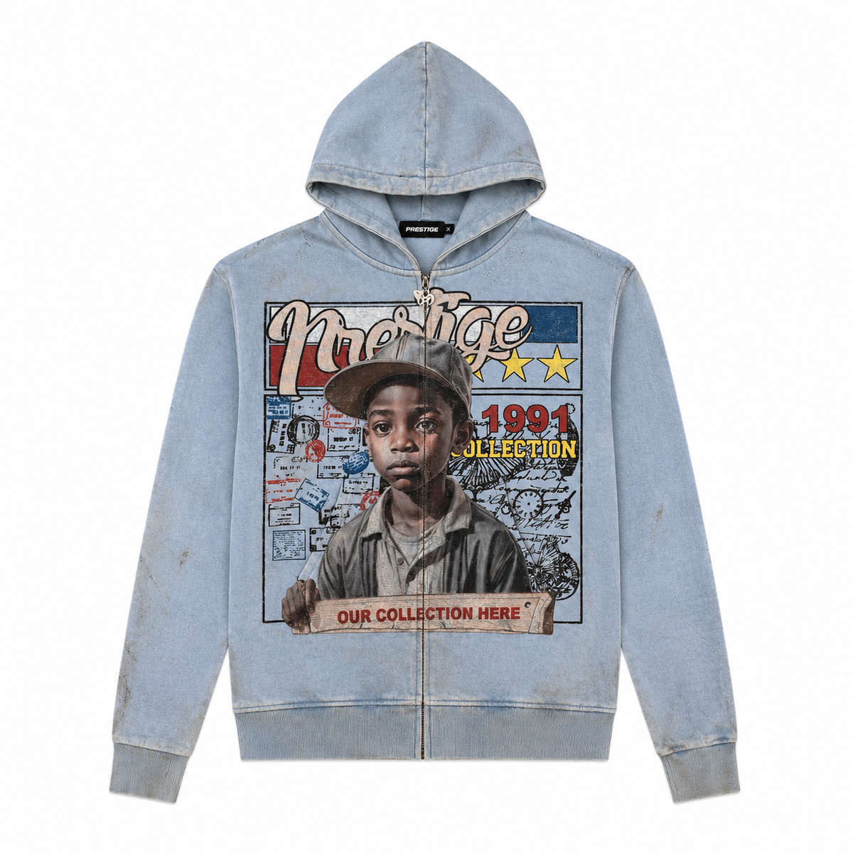 PRESTIGE YOUNG GENERAL zip up hoodie
