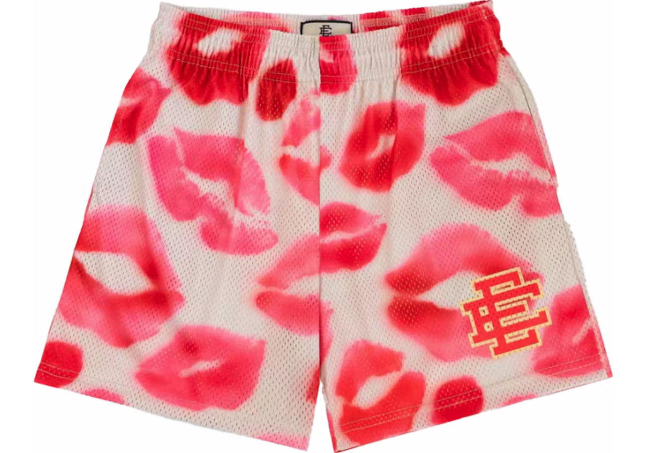 Eric Emmanuel White Kiss Shorts