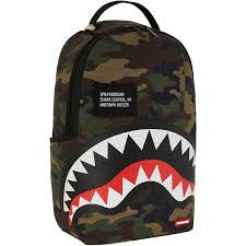Sprayground Book Bag Camo Teeth