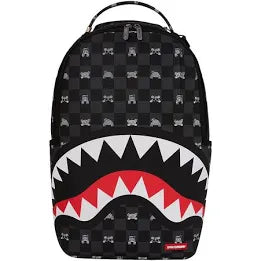Grey Peeking Character Backpack