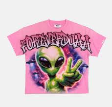 Duaa Pink Alien Tee