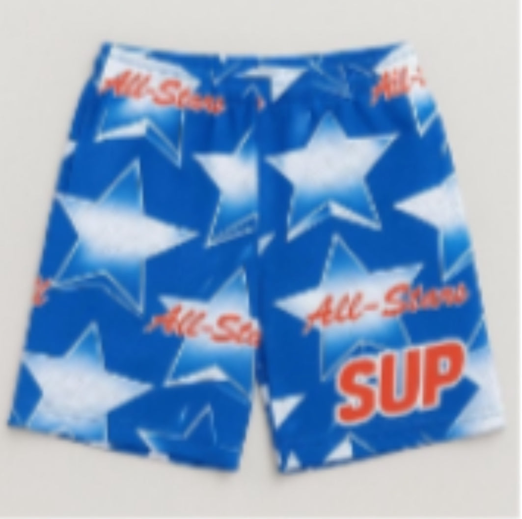 Sup All star blue shorts