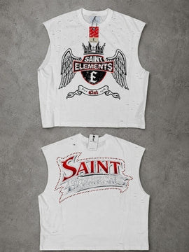 Saint Element White Wing Tee