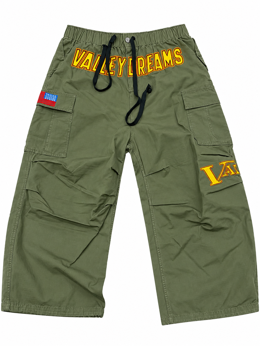 Vale Green Cargo Pants