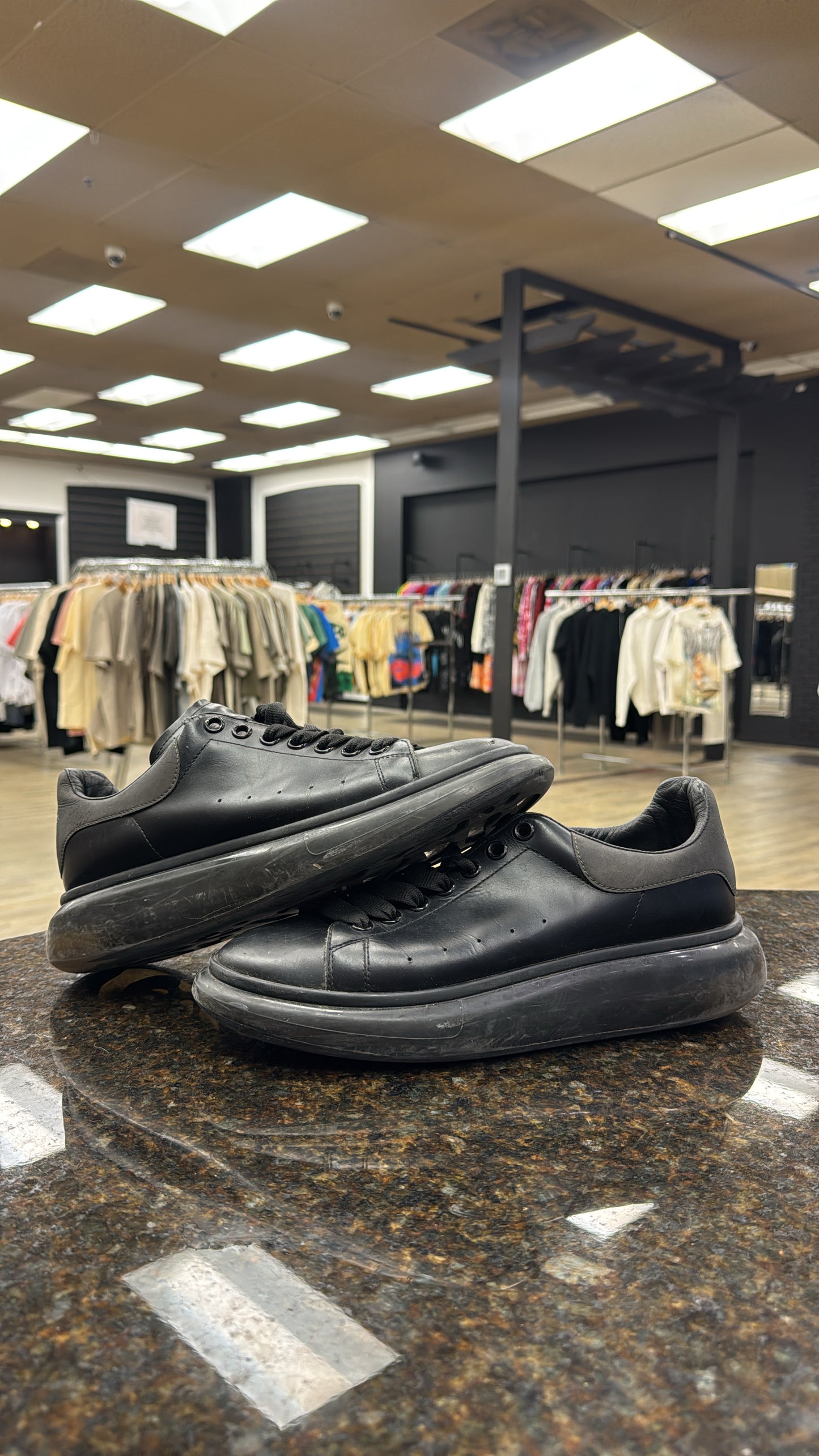 Alexander McQueen Black Used No Box