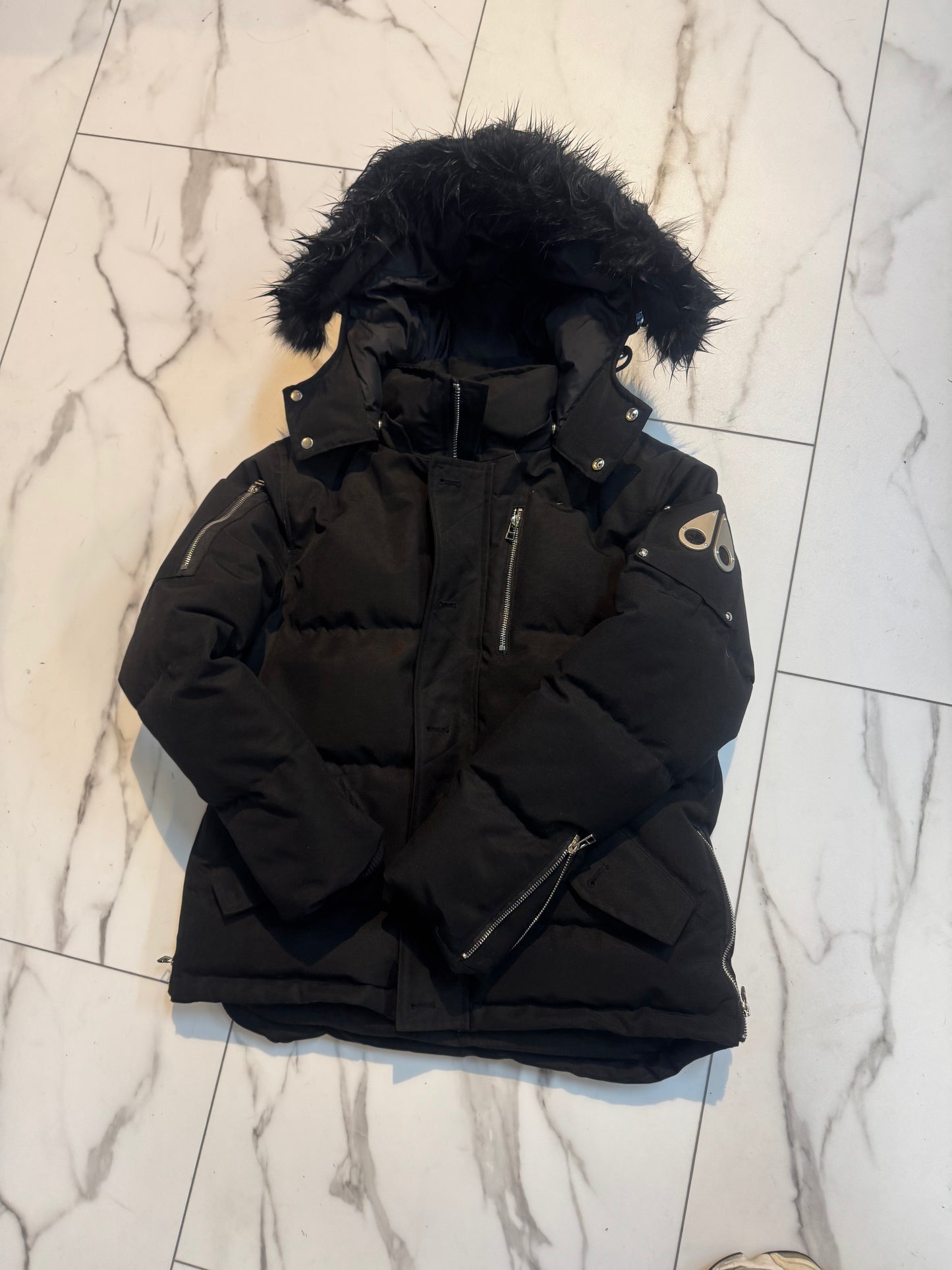 Moose Knuckle Puffer w fur
