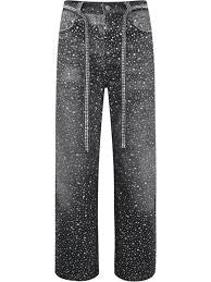 Birth Of Royal Child Black Denim Jeans