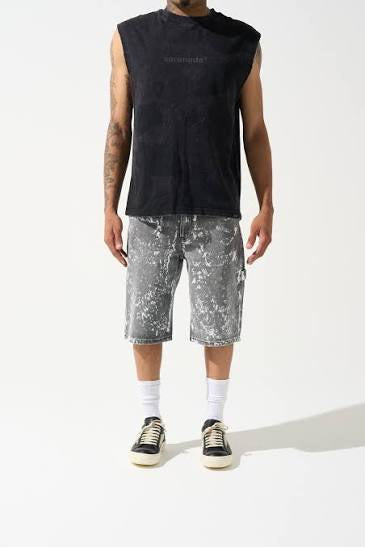 Serenede Pintura Grey Denim Shorts